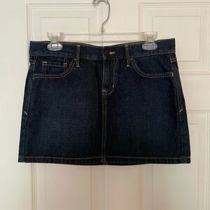 Old Navy Dark Blue Denim Skirt Sz. 4